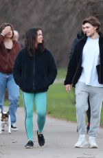 VANESSA BAUER Out a Park in West London 03/02/2021