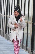 VANESSA BAUER Out in Blackpool 03/12/2021