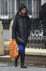 VANESSA BAUER Out Shopping at Sainsburys in Blackpool 03/09/2021