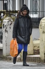 VANESSA BAUER Out Shopping at Sainsburys in Blackpool 03/09/2021