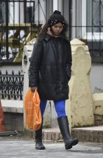 VANESSA BAUER Out Shopping at Sainsburys in Blackpool 03/09/2021