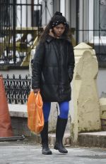 VANESSA BAUER Out Shopping at Sainsburys in Blackpool 03/09/2021