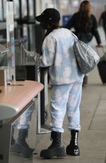 VANESSA HUDGENS at LAX Airport in Los Angeles 03/03/2021