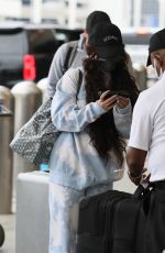 VANESSA HUDGENS at LAX Airport in Los Angeles 03/03/2021