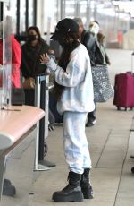 VANESSA HUDGENS at LAX Airport in Los Angeles 03/03/2021