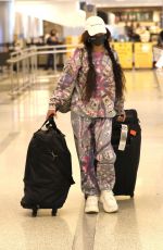 VANESSA HUDGENS at LAX Airport in Los Angeles 03/31/2021