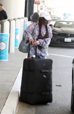 VANESSA HUDGENS at LAX Airport in Los Angeles 03/31/2021