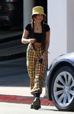 VANESSA HUDGENS Outside a Senior Care Facility in Los Angeles 03/03/2021