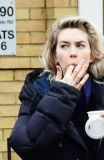 VANESSA KIRBY Checking Out Georgian Style 3 Story House in London 03/20/2021