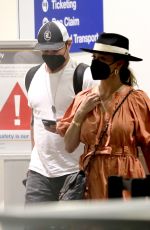 VANESSA MINNILLO Arrives at LAX Airport in Los Angeles 03/23/2021