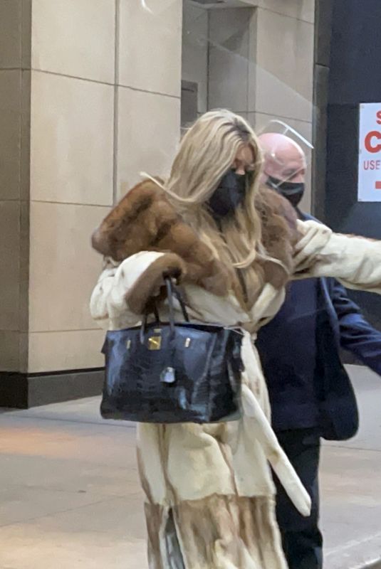 WENDY WILLIAMS Leaves Core Club in New York 03/04/2021