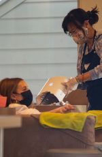 WHITNEY PORT Getting a Mani-pedi in Los Angeles 03/25/2021