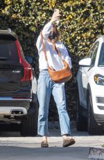 WHITNEY PORT Getting a Mani-pedi in Los Angeles 03/25/2021