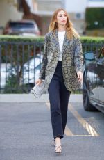 WHITNEY PORT Out for Dinner in Studio City 03/19/2021