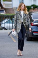 WHITNEY PORT Out for Dinner in Studio City 03/19/2021