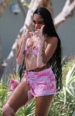 WINNIE HARLOW in Bikini at a Beach in Miami 03/28/2021