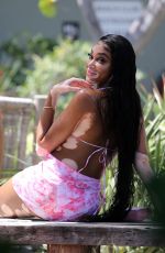 WINNIE HARLOW in Bikini at a Beach in Miami 03/28/2021
