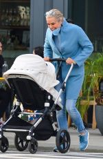 YOLANDA HADID Out in New York 03/11/2021