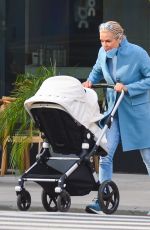 YOLANDA HADID Out in New York 03/11/2021