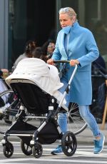 YOLANDA HADID Out in New York 03/11/2021