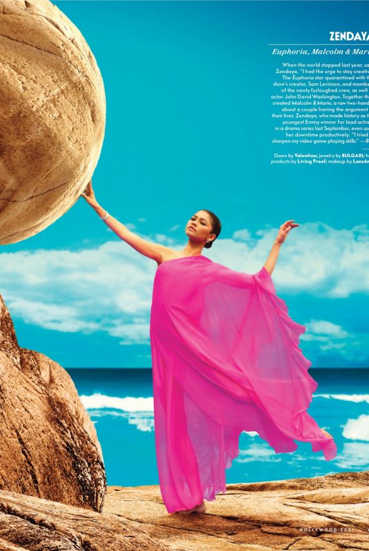 ZENDAYA in Vanity Fair Magazine, Hollywood 2021
