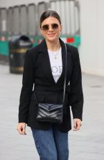 ZOE HARDMAN Arrives at Heart Radio in London 03/14/2021