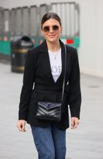 ZOE HARDMAN Arrives at Heart Radio in London 03/14/2021