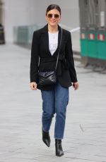 ZOE HARDMAN Arrives at Heart Radio in London 03/14/2021