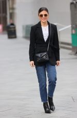 ZOE HARDMAN Arrives at Heart Radio in London 03/14/2021