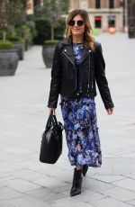ZOE HARDMAN Arrives at Heart Radio in London 03/21/2021