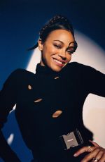 ZOE SALDANA in Flaunt Magazine, Spring 2021