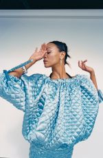 ZOE SALDANA in Flaunt Magazine, Spring 2021