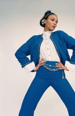 ZOE SALDANA in Flaunt Magazine, Spring 2021
