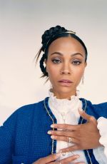 ZOE SALDANA in Flaunt Magazine, Spring 2021