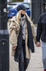 ABBIE QUINN Out at a Park in London 04/02/2021