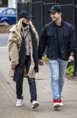 ABBIE QUINN Out at a Park in London 04/02/2021