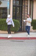 ABBY CHAMPION and Patrick Schwarzenegger Out in West Hollywood 04/06/2021