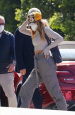 ADDISON RAE Aarrives at an Office in Los Angeles 04/06/2021