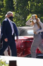 ADDISON RAE Aarrives at an Office in Los Angeles 04/06/2021