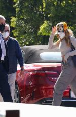 ADDISON RAE Aarrives at an Office in Los Angeles 04/06/2021