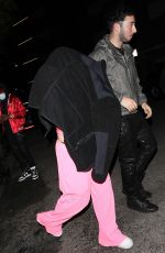 ADDISON RAE and Zack Bia at The Nice Guy in West Hollywood 04/03/2021