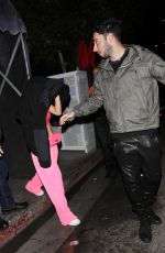 ADDISON RAE and Zack Bia at The Nice Guy in West Hollywood 04/03/2021