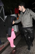 ADDISON RAE and Zack Bia at The Nice Guy in West Hollywood 04/03/2021