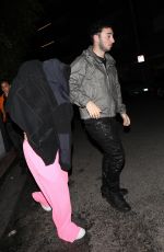 ADDISON RAE and Zack Bia at The Nice Guy in West Hollywood 04/03/2021