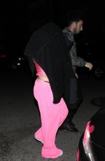 ADDISON RAE Leaves a Party at The Nice Guy in West Hollywood 04/03/2021