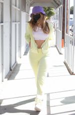ADDISON RAE Out and About in Los Angeles 04/08/2021