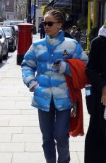 ADWOA ABOAH Out for Lunch in London 04/16/2021