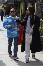 ADWOA ABOAH Out for Lunch in London 04/16/2021