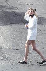 AHLEY BENSON Out for Dinner at Pink Taco in Los Angeles 04/27/2021