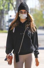 ALESSANDR AMBROSIO Arrives at Pilates Class in Los Angeles 04/07/2021